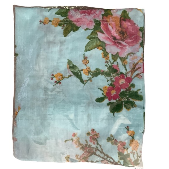 New Soft Surroundings Size 3X Mirielle Floral Embroidered Tunic Beachy Boho - Picture 7 of 9